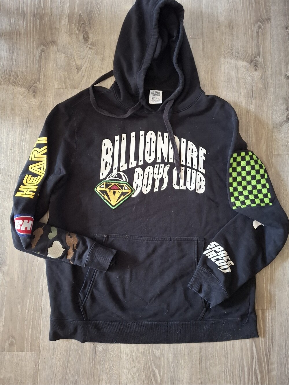 Billionaire Boys Club Black Graphic Pullover Hoodie